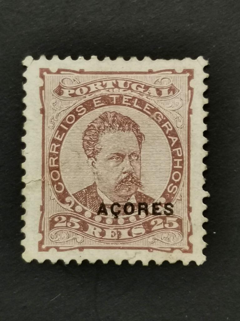 Açores 1882 - Le roi Luis I - imprimé ACORES, Enlèvement ou Envoi, Portugal, Affranchi