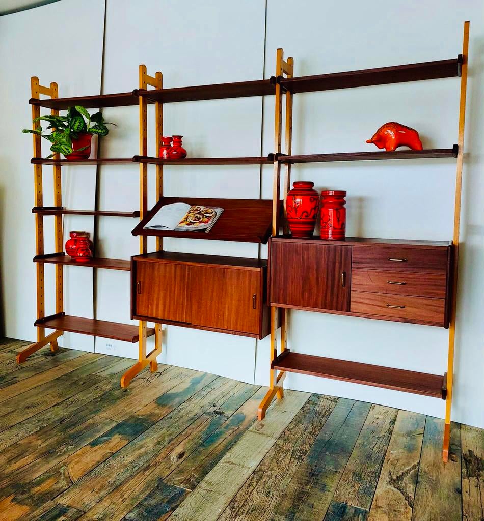 Vintage modulair wandsysteem, Huis en Inrichting, Ophalen, Zo goed als nieuw