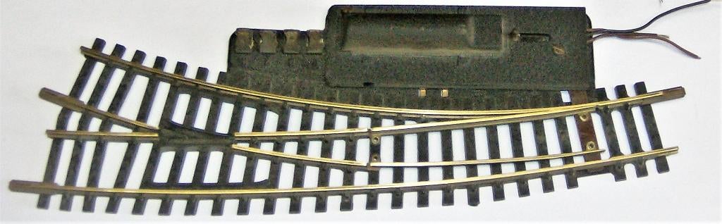 Fleischmann HO aiguillage courbe droit ou gauche + électroai, Enlèvement ou Envoi, Utilisé, Rails, Fleischmann