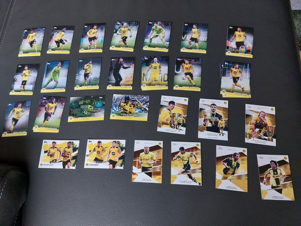 Cartes Topps Dortmund 2021, Enlèvement