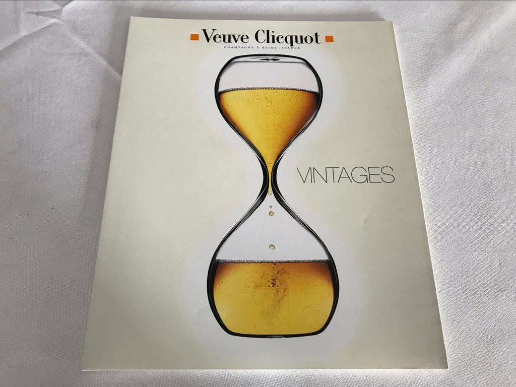 Magazine Millésimes Champagnes Veuve Clicquot. 1947-1998, Enlèvement ou Envoi, Comme neuf