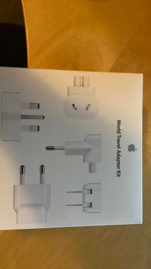 Apple internationale reisstekker, Ophalen, Nieuw