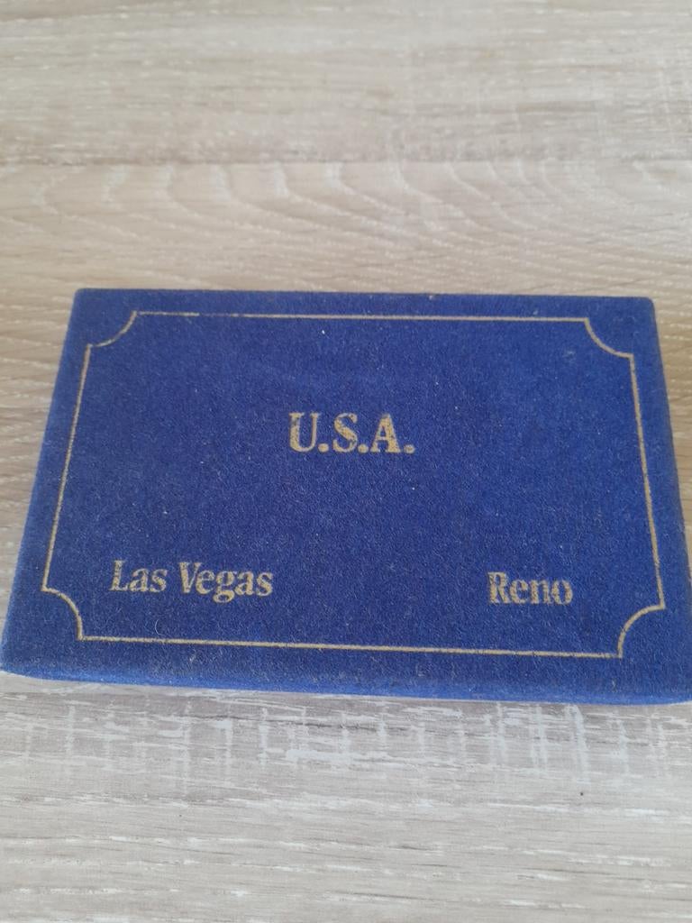 U.S.A. LAS VEGAS RENO KRONENBURG 2 SPELLEN KAARTEN NIEUW, Verzamelen, Ophalen of Verzenden, Nieuw, Speelkaart(en)