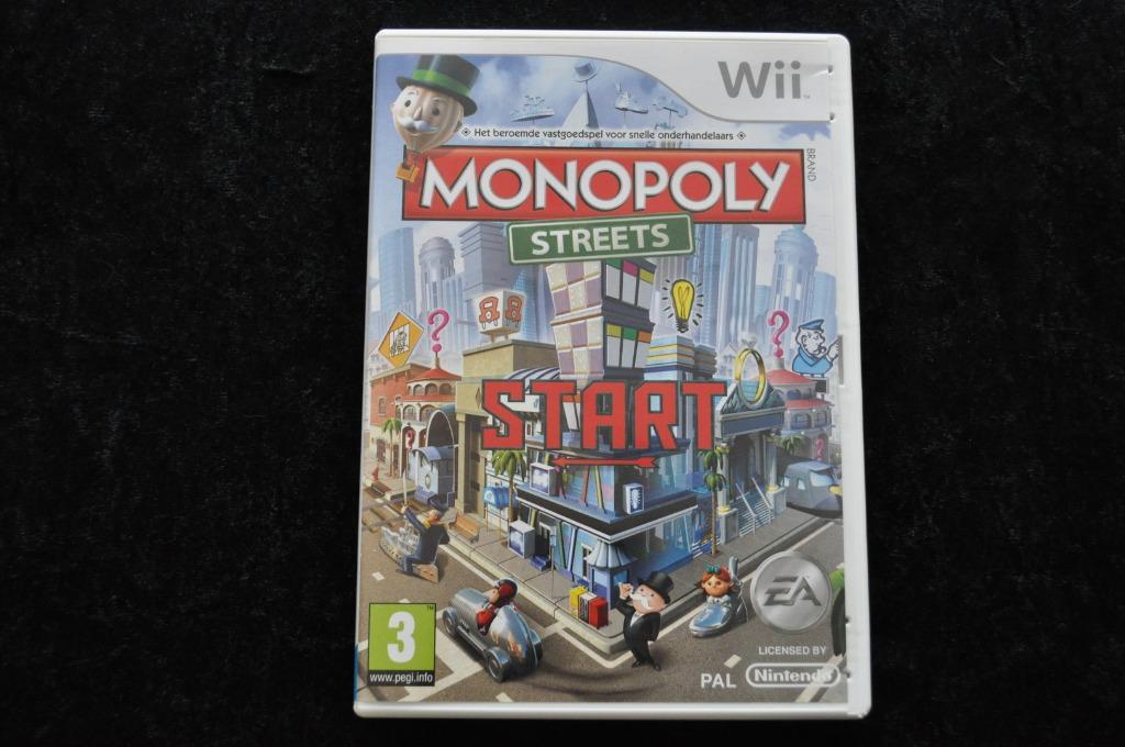 Monopoly Streets (Nieuwstaat), Games en Spelcomputers, Games | Nintendo Wii, Verzenden, Zo goed als nieuw, Overige genres, Eén computer
