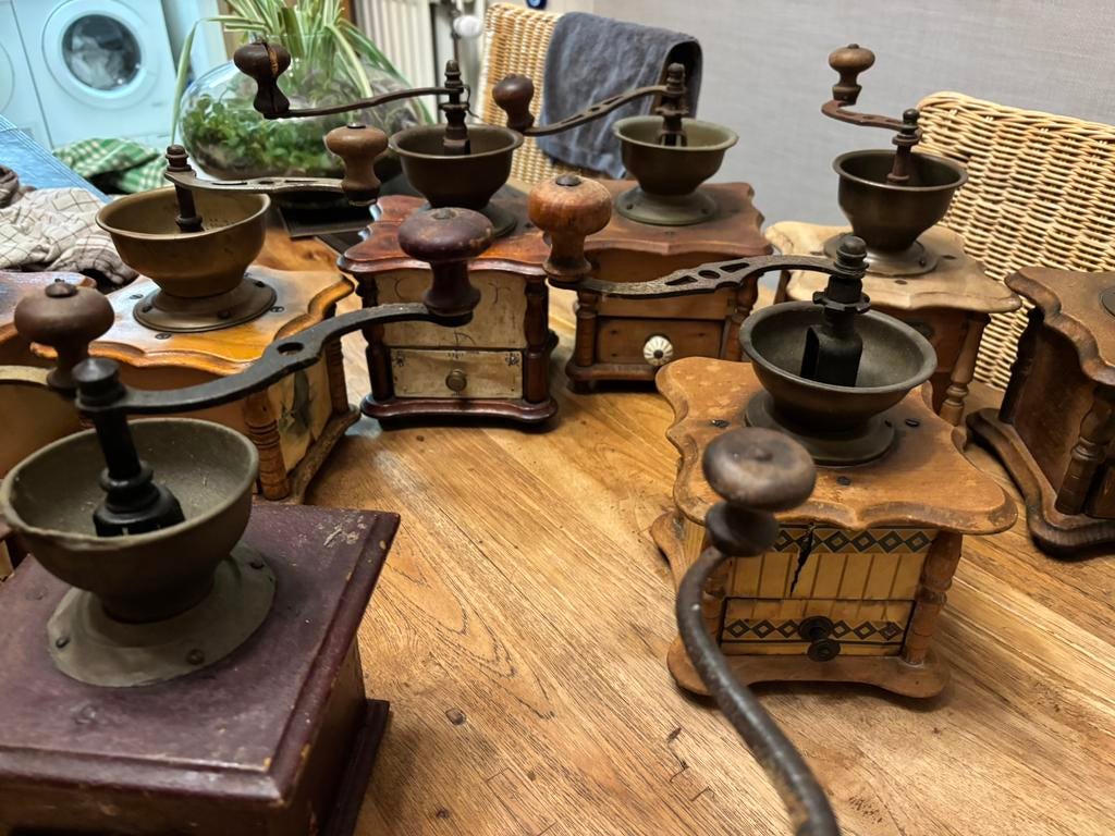 Anciens moulins à café, Antiquités & Art, Enlèvement ou Envoi