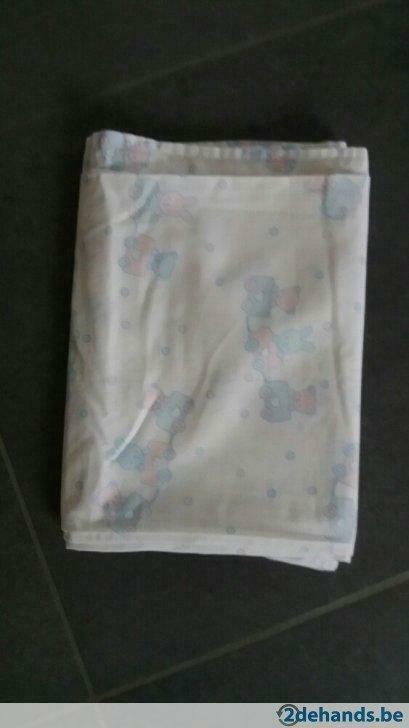 lakentje babybed, Gebruikt