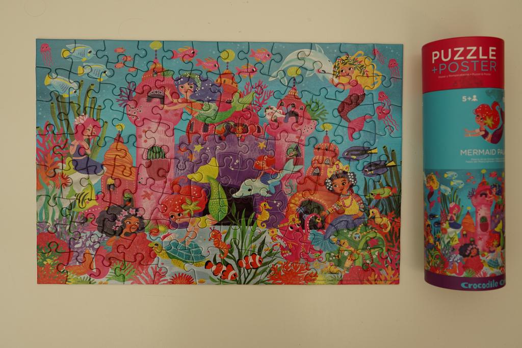 puzzel Crocodile Creek, 100 st, Ophalen of Verzenden, Meer dan 50 stukjes, Gebruikt, 6 jaar of ouder