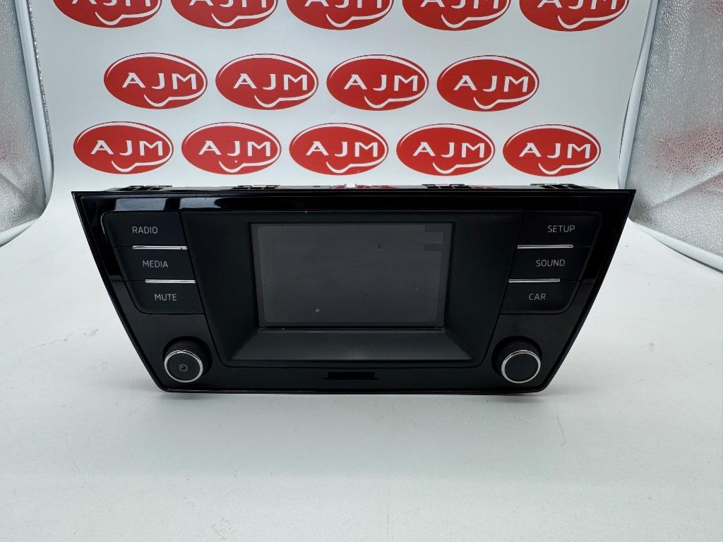 Radio Skoda Fabia 2018, Ophalen, Gebruikt, Skoda