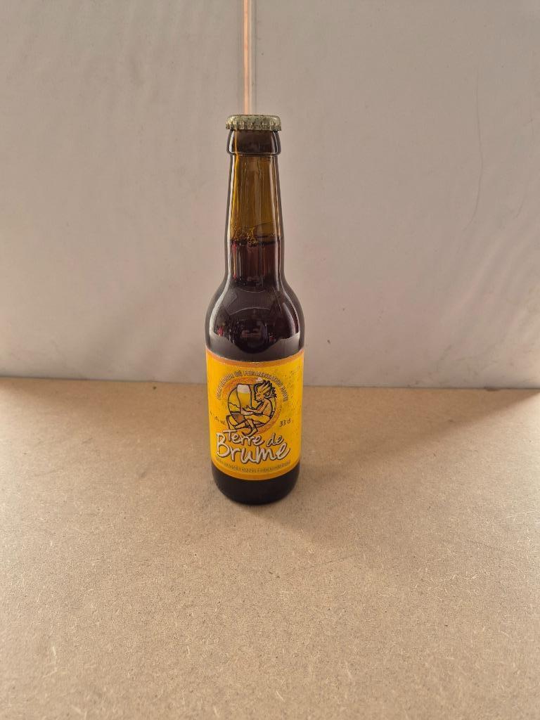 Bouteille de bière Terre de Brume blonde, Enlèvement ou Envoi, Utilisé, Bouteille(s), Autres marques