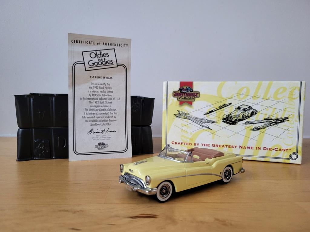 Dinky Matchbox DYG-04M Buick Skylark, Ophalen of Verzenden, Zo goed als nieuw, Auto, Dinky Toys