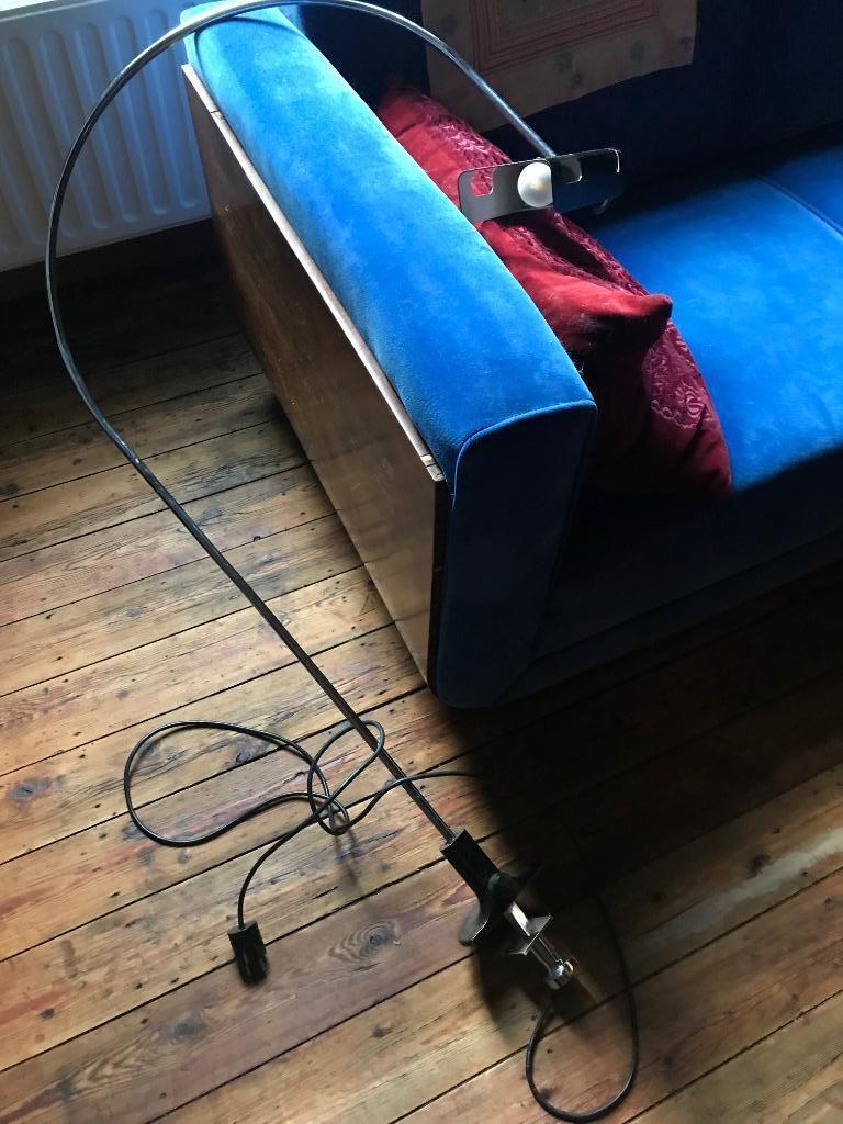 Lampe Joe Colombo Spider O-Luce editeur 1965, Enlèvement, Utilisé