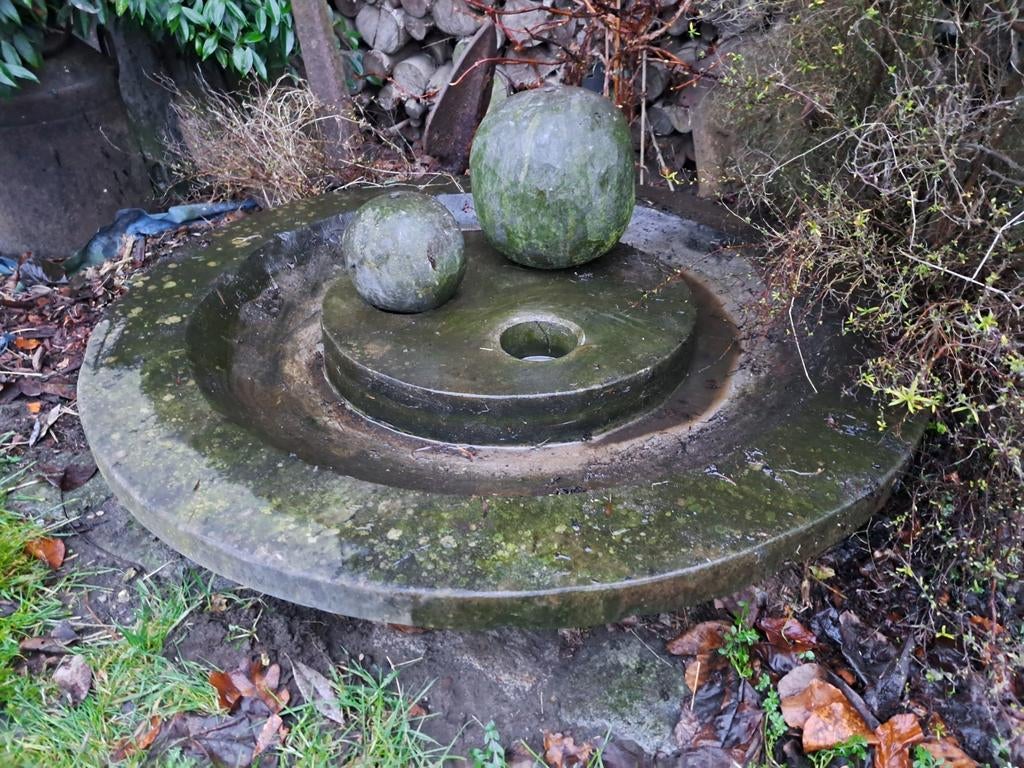 Fontein, Enlèvement, Comme neuf, Granit, Ornement d'eau