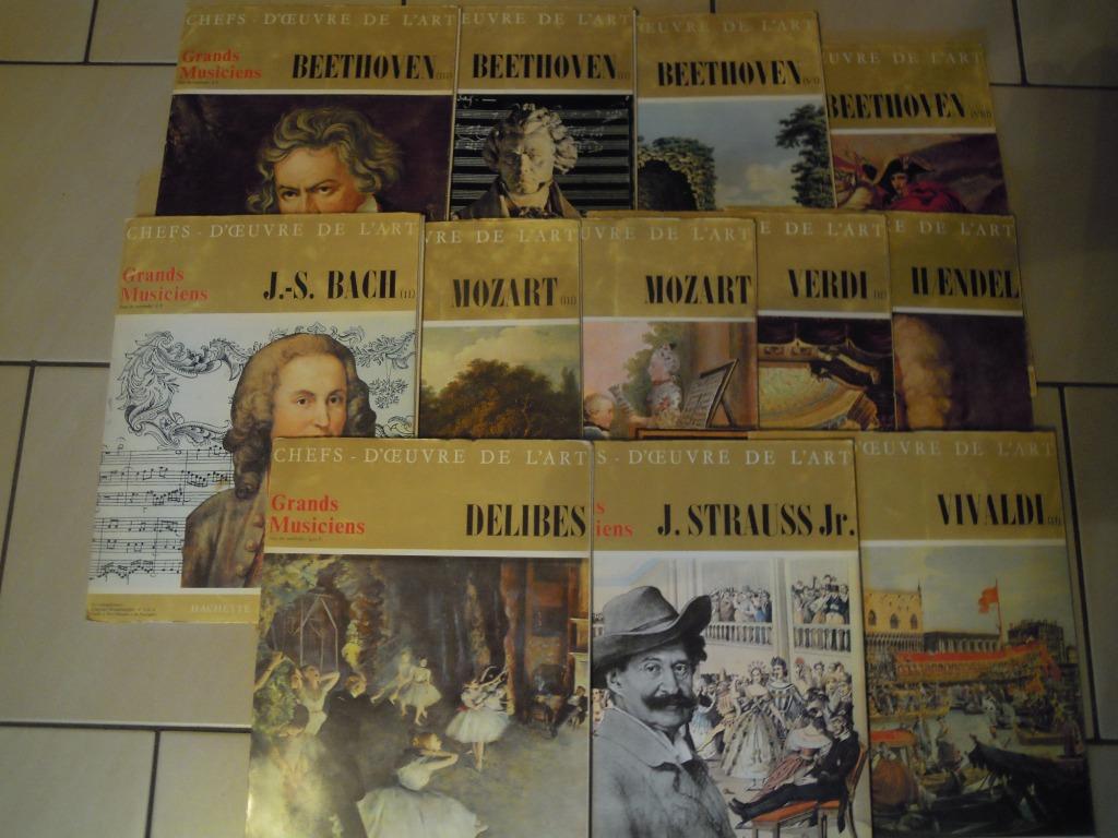 Encyclopédie Alpha "Les grands maîtres de la musique", Autres formats, Comme neuf, Enlèvement, Autres types