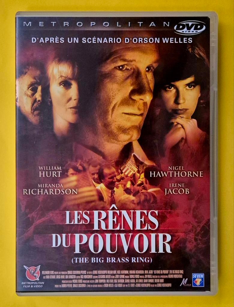 DVD du film Les rênes du pouvoir - William Hurt 🎥 V, Tous les âges, Enlèvement ou Envoi, Utilisé, Drame