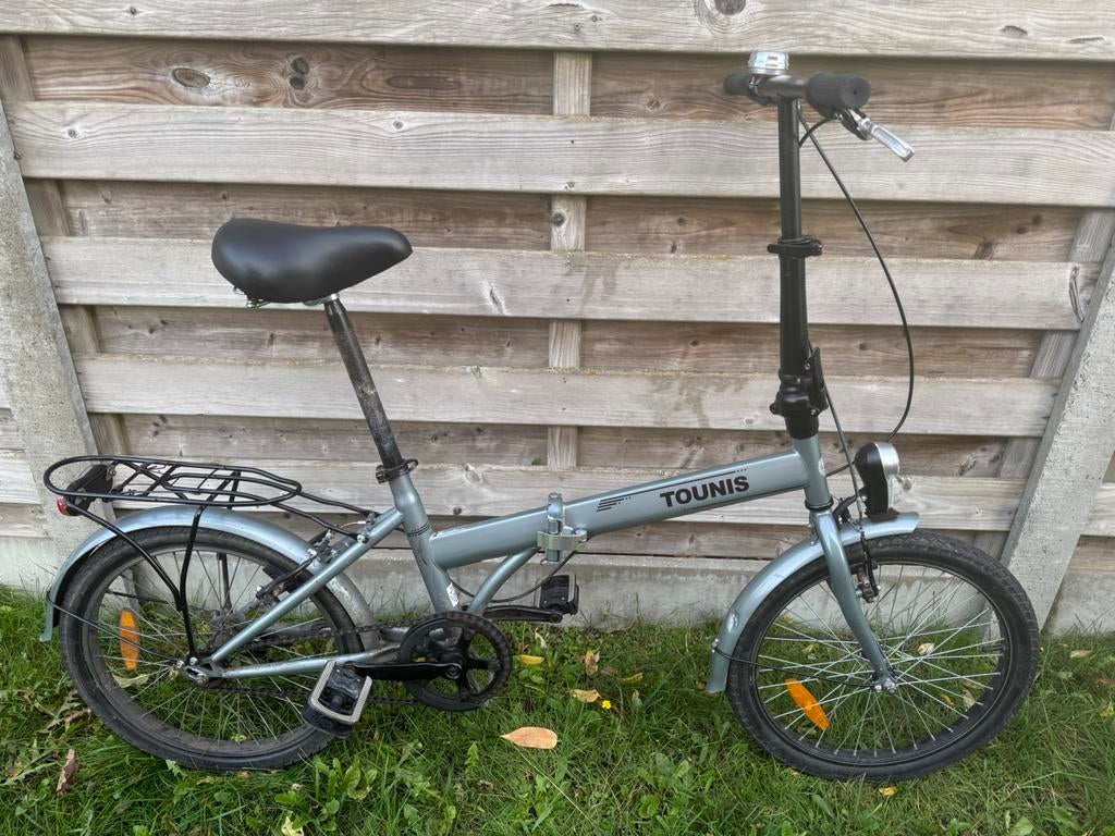 Vouwfiets Tounis een jaar oud, Fietsen en Brommers, Ophalen, Zo goed als nieuw