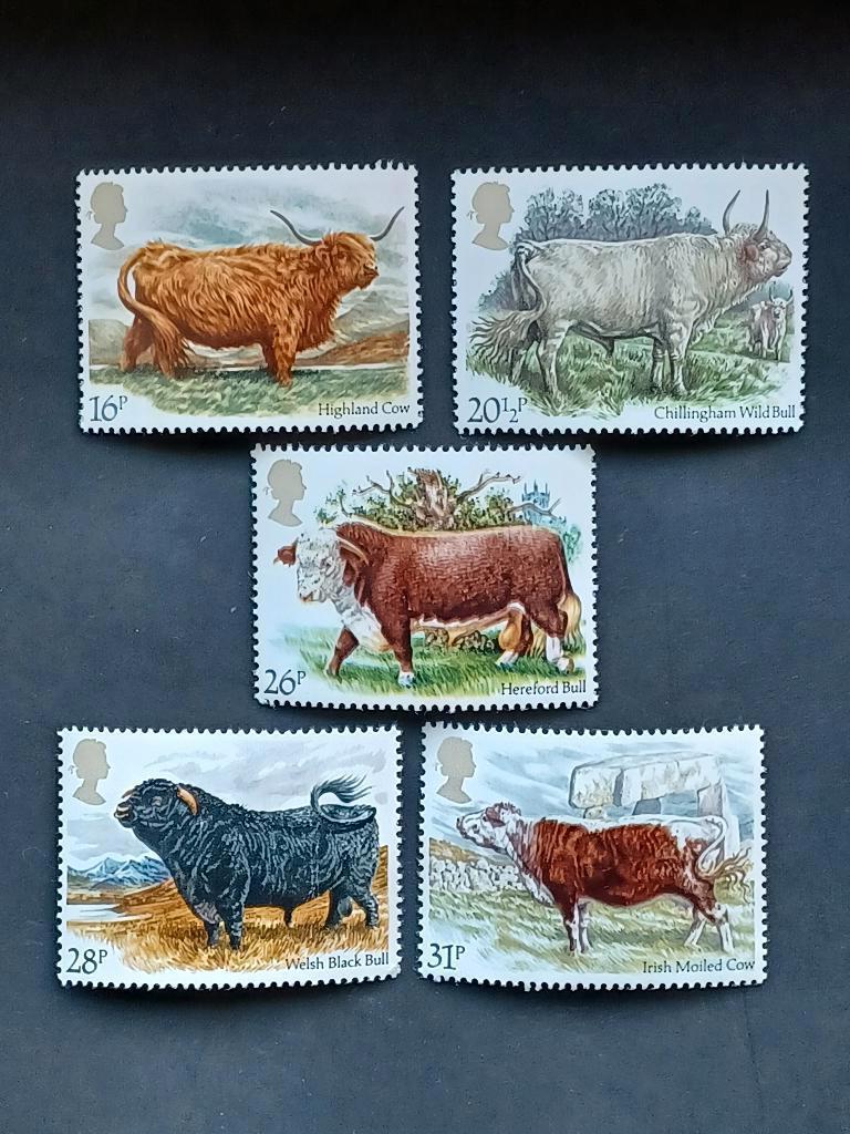 Postzegels UK Engeland, Ophalen of Verzenden, Postfris