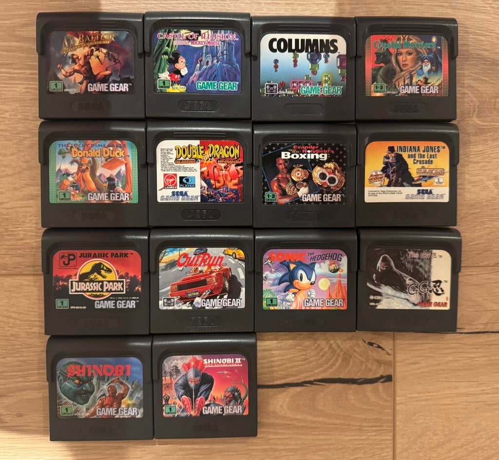 Sega Gamegear spellen, Enlèvement ou Envoi, Comme neuf