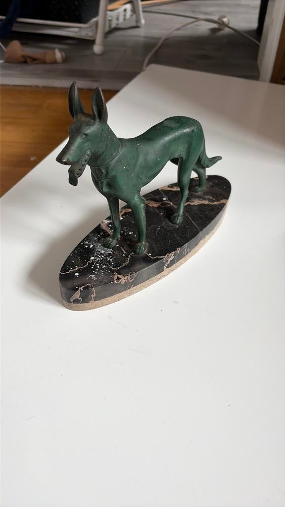 Statu a vendre plaque en marbre, Enlèvement ou Envoi, Comme neuf