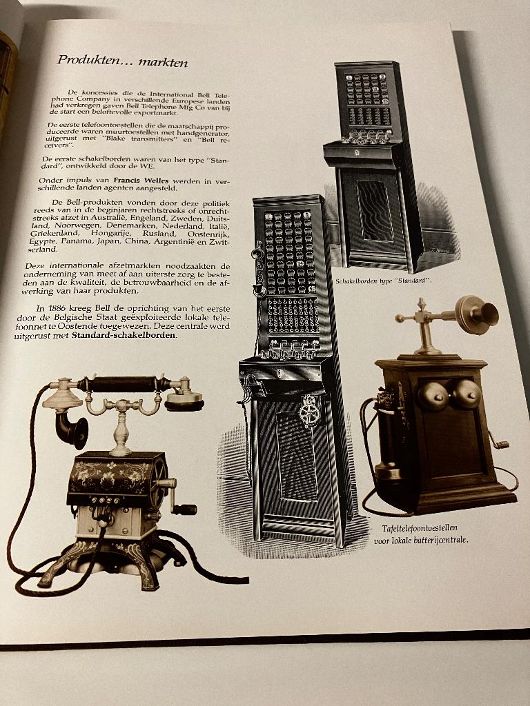 Bell Telephone Manufacturing Company, Enlèvement, Comme neuf, Électrotechnique