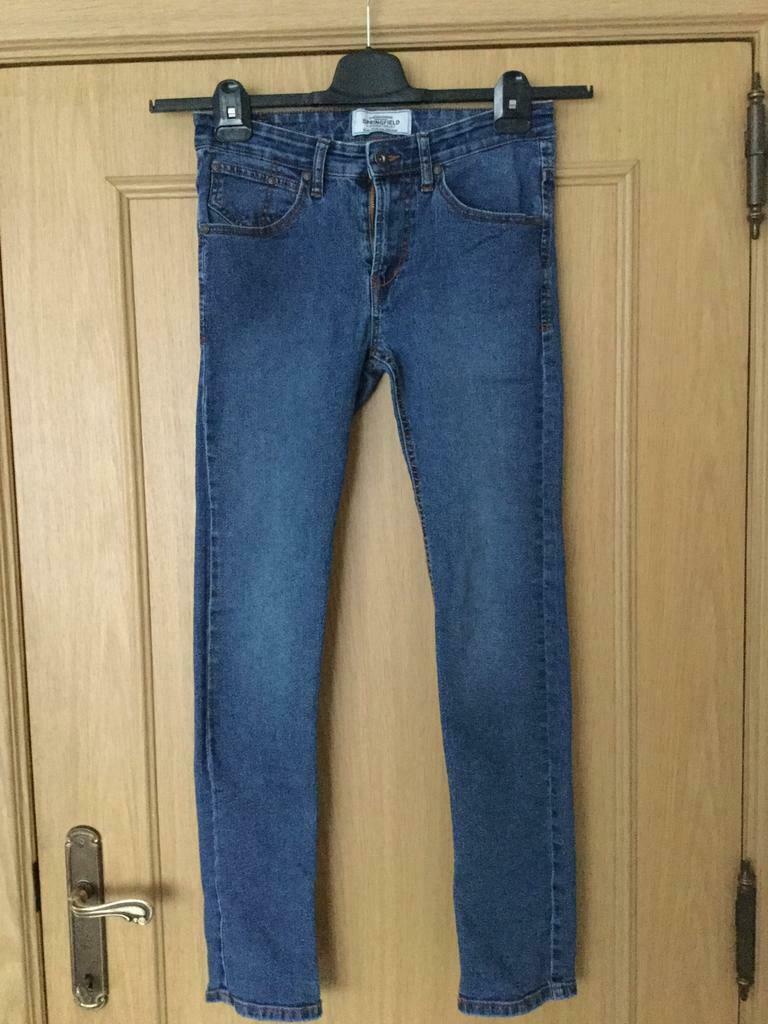Springfield Jeansbroek Slim-W26-CN 165/68A-staat heel goed, Kleding | Heren, Broeken en Pantalons, Blauw, Overige maten, Ophalen of Verzenden
