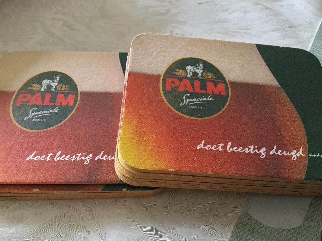 Sous-verres à bière Palm des années 1980, Enlèvement ou Envoi, Palm