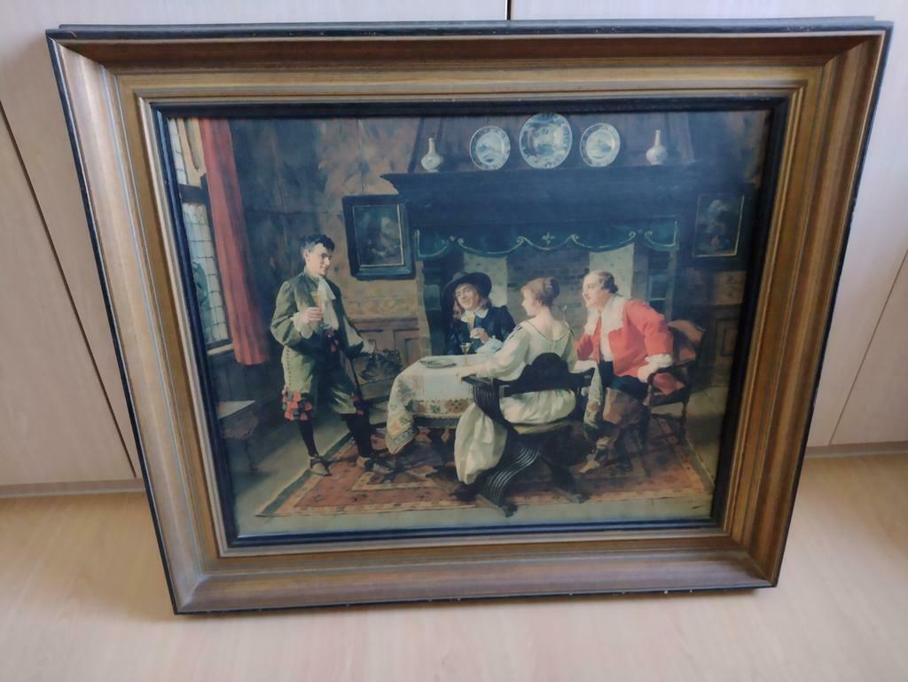 Klassiek schilderij, Ophalen