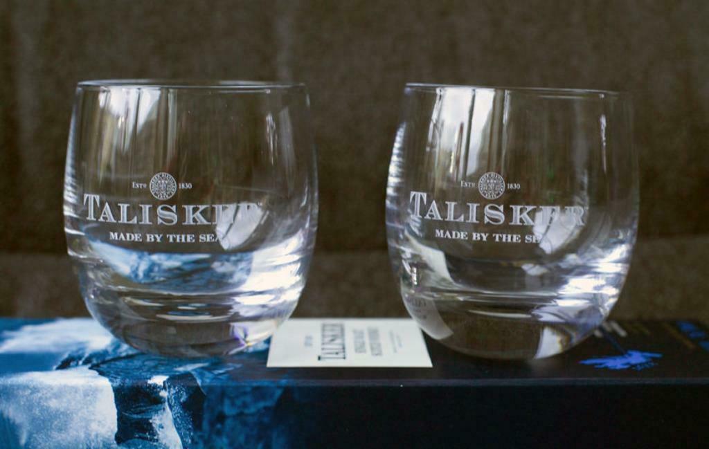 talisker rocking glass x 2 NIEUW, Enlèvement ou Envoi, Neuf, Autres types