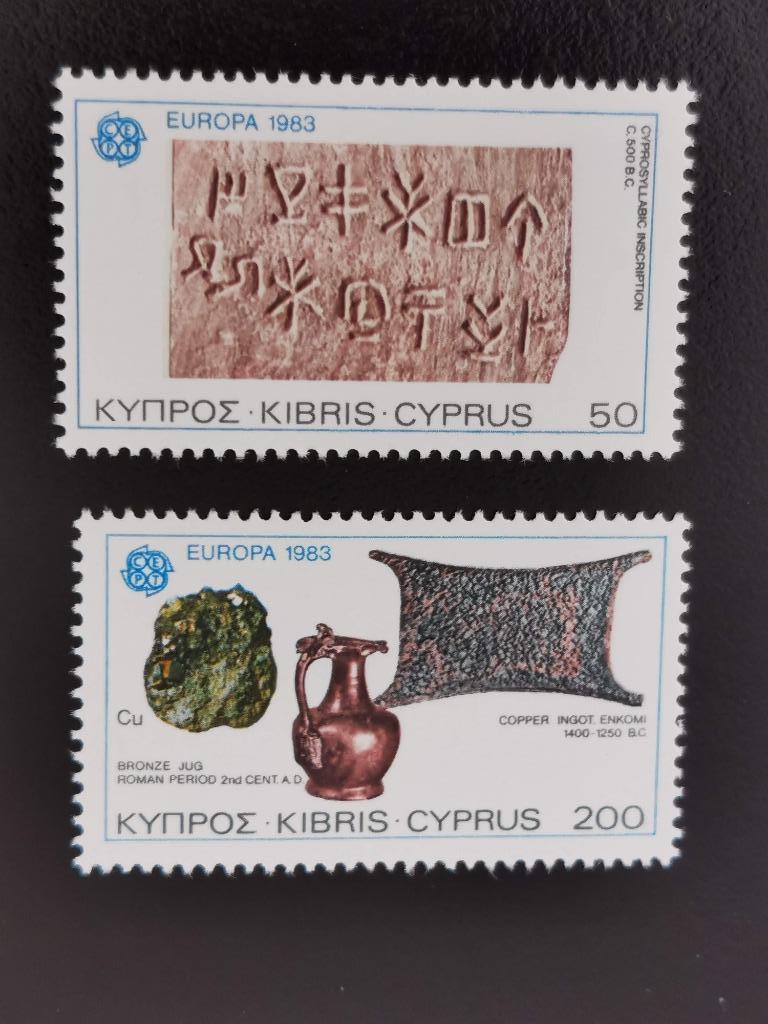 Cyprus 1983 - Europa CEPT ** - archeologie, Ophalen of Verzenden, Postfris