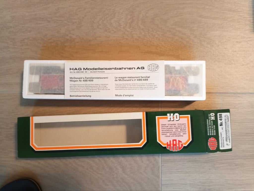 Hag 498 restauratiewagen ac, Hobby en Vrije tijd, Modeltreinen | H0, Ophalen of Verzenden, Wisselstroom, Märklin