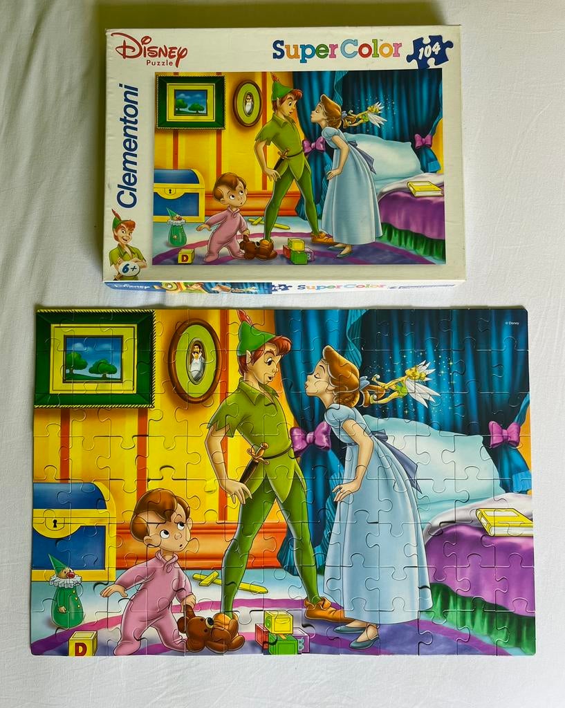 Puzzel Peter Pan, Kinderen en Baby's, Ophalen of Verzenden, Zo goed als nieuw