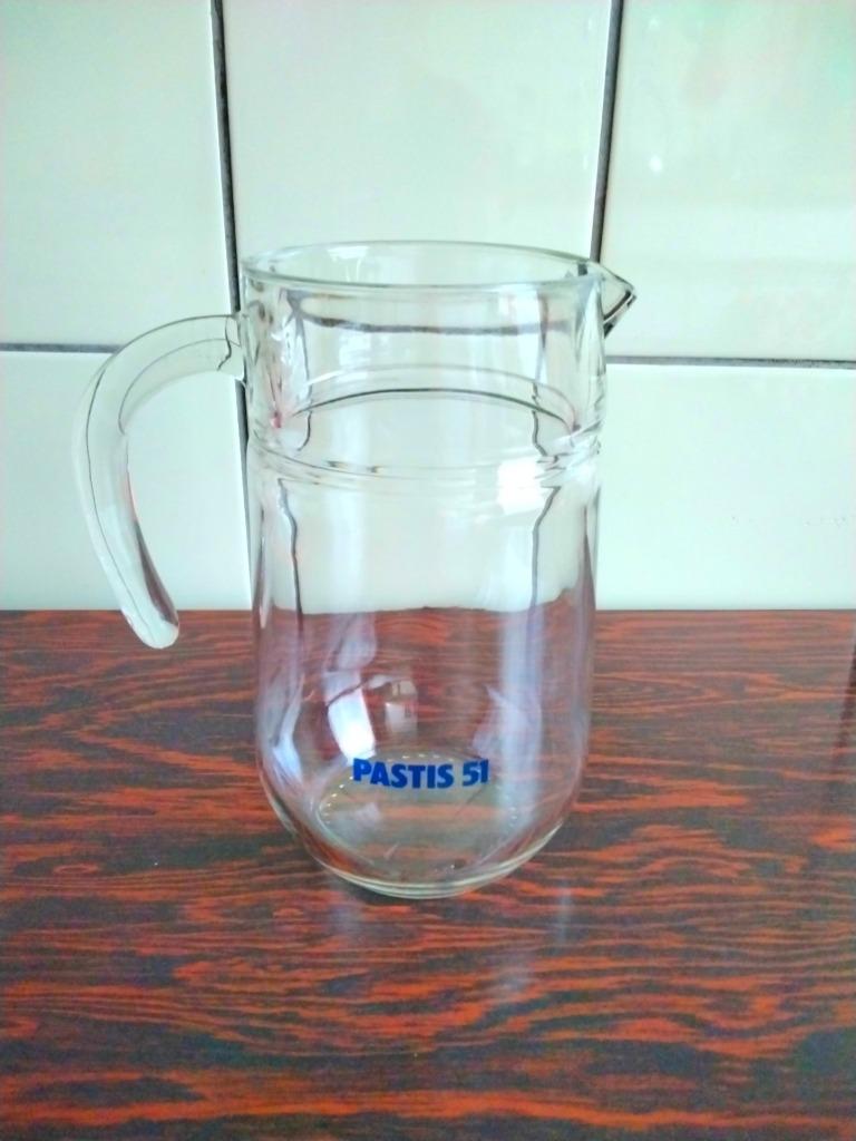 CARAFE EN VERRE "PASTIS 51", Enlèvement, Comme neuf, Verre