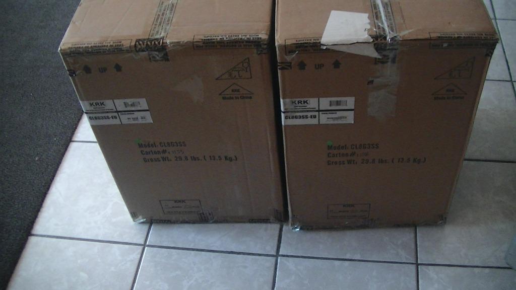 set KRK speakers CL8G3SS, Ophalen of Verzenden, Zo goed als nieuw