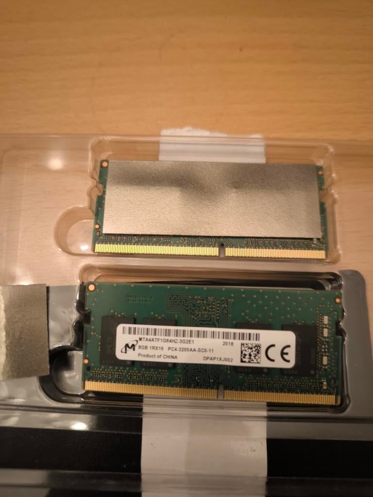 16GB DDR4 SO-DIMM Ram geheugen 2x8, Computers en Software, Ophalen of Verzenden, DDR4, Laptop