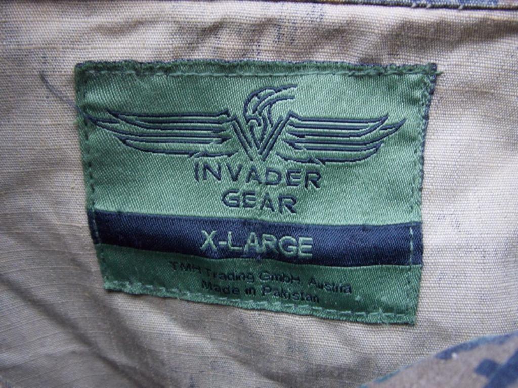Tunique Invader camo XL, Enlèvement ou Envoi, Armée de terre, Vêtements ou Chaussures