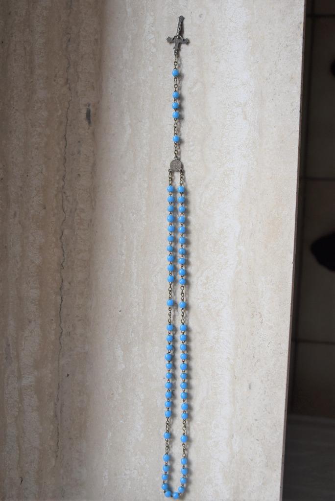 oude rozenkrans Beauraing, Ophalen of Verzenden, Gebruikt, Overige typen, Christendom | Katholiek