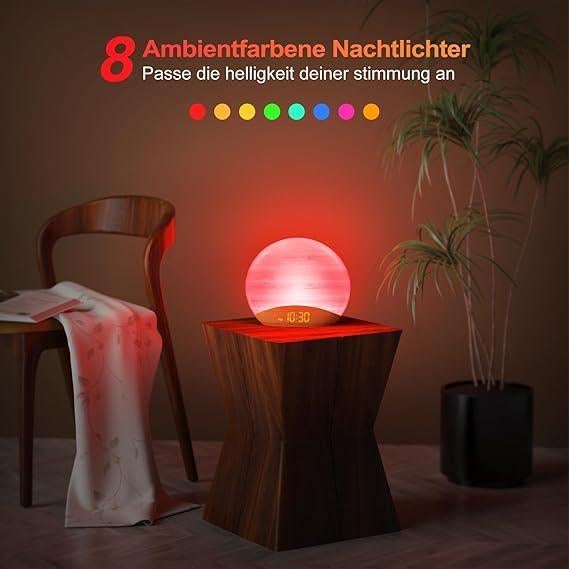 Réveil lumineux | Sunrise | LIVRAISON GRATUITE, -, Pendule ou Horloge, -, Envoi