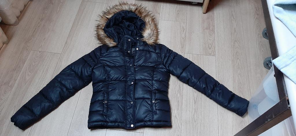 Winterjas CHK maat S, Kleding | Dames, Jassen | Winter, Zwart, Ophalen of Verzenden, Zo goed als nieuw, Clockhouse