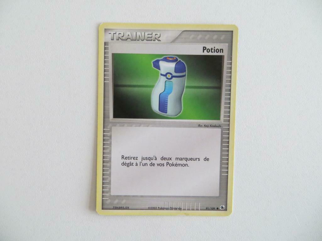 Carte Pokémon Potion 91/109 Bloc Ex Rubis Saphir, Hobby & Loisirs créatifs, Jeux de cartes à collectionner | Pokémon, Enlèvement ou Envoi