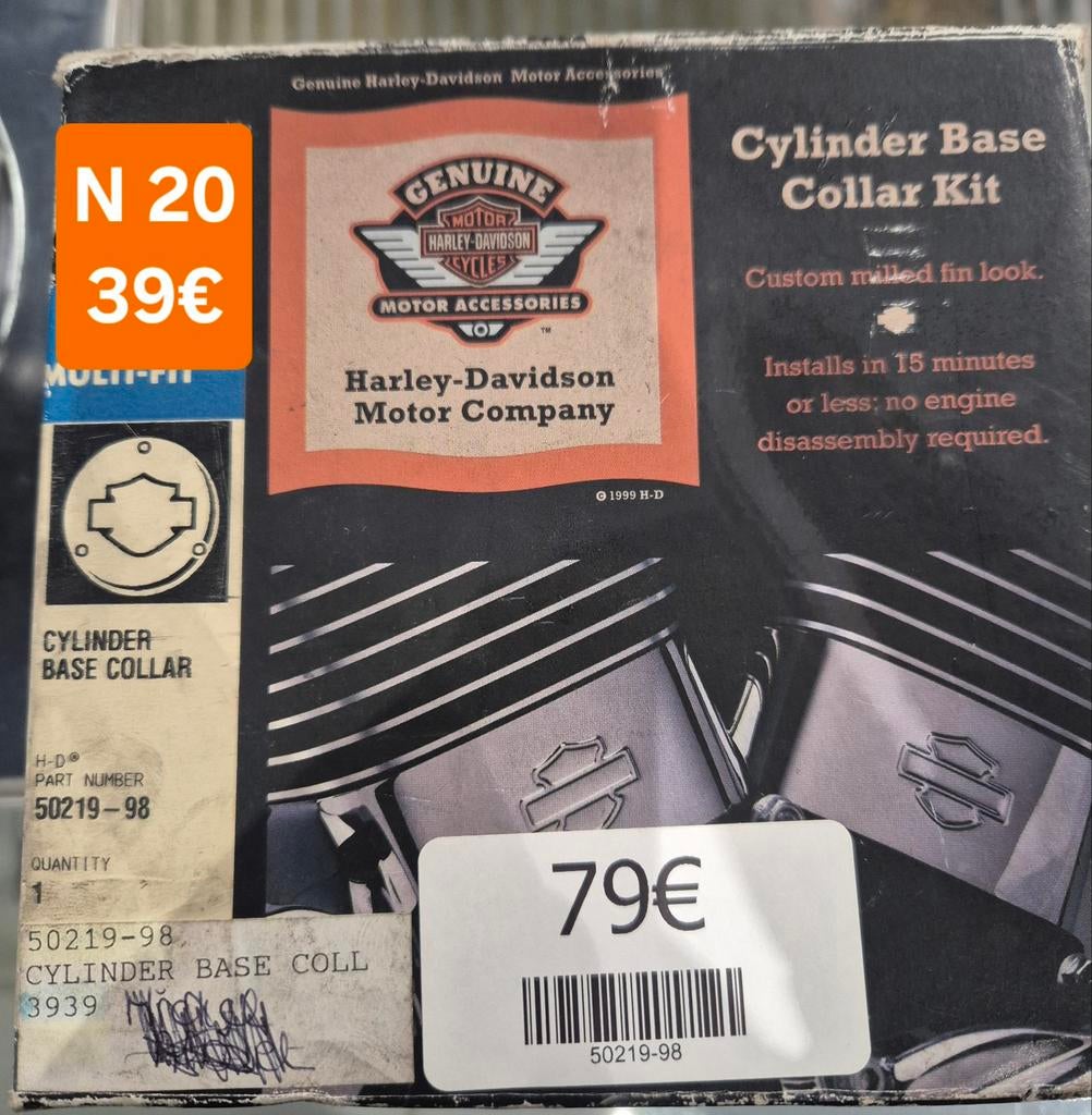 Liquidation accessoires Harley, Particulier