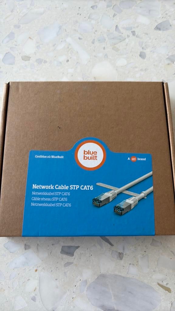 Netwerk kabel stp cat6 5 meter, Ophalen of Verzenden, Nieuw