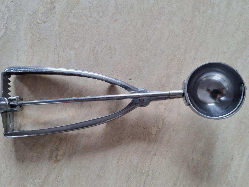 ijsschepper 4cm bol diameter, Ophalen of Verzenden, Inox of Chroom