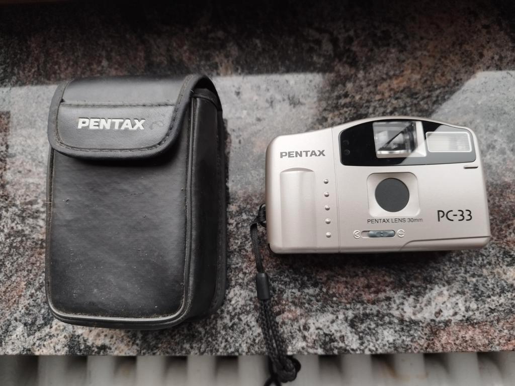 Appareil Pentax PC-33 + housse, Ophalen of Verzenden, Zo goed als nieuw, Compact, Pentax