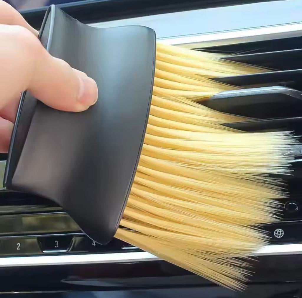 Brosse à poussière pour intérieur de voiture, 3 pièces, Envoi