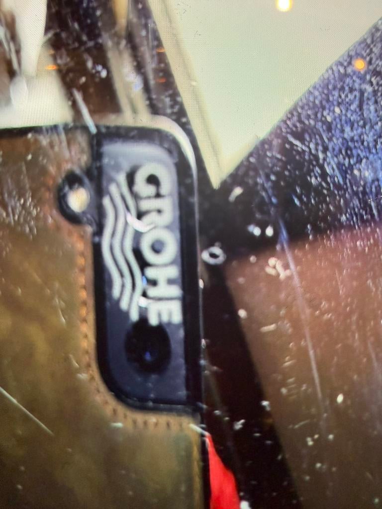 Thermostaatkraan grohe, Doe-het-zelf en Bouw, Sanitair, Ophalen, Zo goed als nieuw, Chroom, Kraan