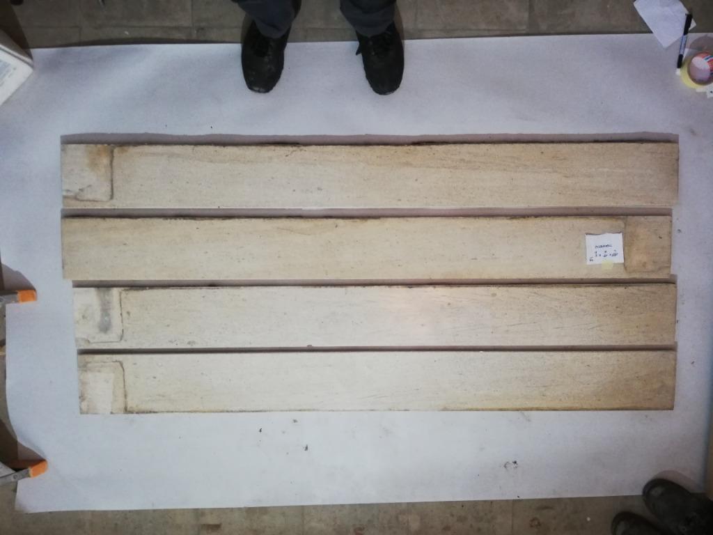 VENSTERtabletten, Ophalen, Gebruikt, 100 tot 150 cm, Hardsteen