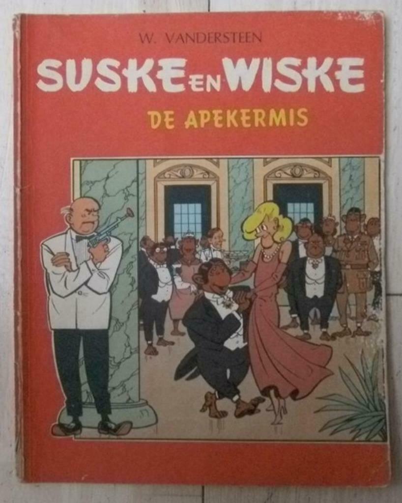 Suske en Wiske - De apekermis (1965), Boeken, Ophalen of Verzenden