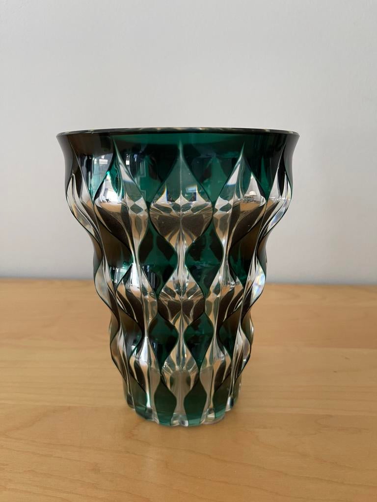 VSL vase cristal vert, Enlèvement