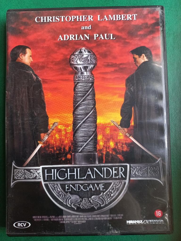Highlander 4 - Endgame (2000), Cd's en Dvd's, Dvd's | Science Fiction en Fantasy, Zo goed als nieuw, Science Fiction, Vanaf 16 jaar