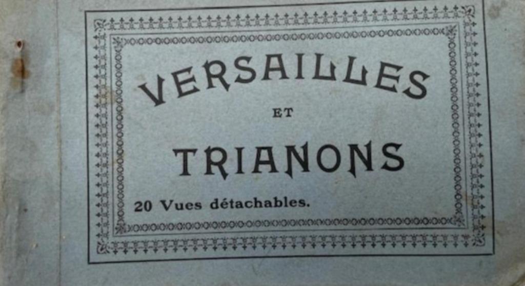Carnet de cartes Versailles vers 1930, Enlèvement ou Envoi, 1920 à 1940, Non affranchie, France