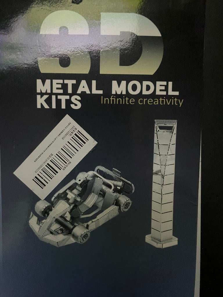 3D metalen puzzel modelkasteel, Nieuw